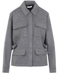 Co. - Belted Multi-Pocket Jacket - Lyst