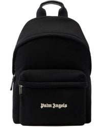 Palm Angels - Logo Printed Zipped Backpack - Lyst