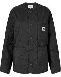 Carhartt - Logo Patch Quilted Padded Jacket - Lyst
