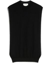 Sportmax - Sleeveless Wool-Silk Top - Lyst