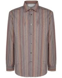 Paul Smith - Vertical Stripe Regular Fit Shirt - Lyst