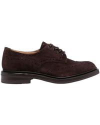 Tricker's - Bourton Suede Brogues - Lyst
