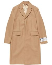 Acne Studios - Single-Breasted Wool Blend Coat - Lyst