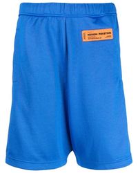 Heron Preston - Logo-Patch Track Shorts - Lyst