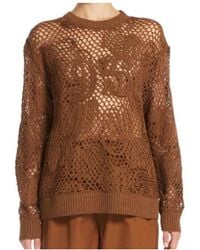 Max Mara - Farea Crewneck Knitted Jumper - Lyst