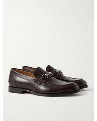 Gucci - Horsebit Detailed Slip-On Loafers - Lyst