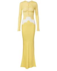 Christopher Esber - Verner Cutout Lace-Trimmed Jersey Maxi Dress - Lyst
