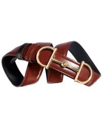 Gucci - Reversible Belt With Horsebit Buckle - Lyst