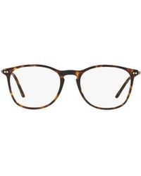 Giorgio Armani - Round Frame Glasses - Lyst