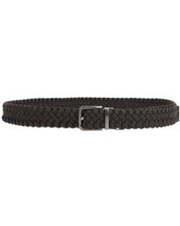 Dolce & Gabbana - Braided Buckle Belt - Lyst