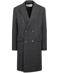 Ami Paris - Ami Double-Breasted Tailored Coat - Lyst