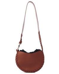 Chloé - Chloé Logo Detailed Small Hobo Bag - Lyst