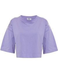 Moschino - Active Cropped Top - Lyst