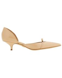 Ferragamo - Ferragamo Pointed-Toe Bow-Detailed Pumps - Lyst