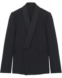 McQueen - Shawl-Collar Double-Breasted Blazer - Lyst