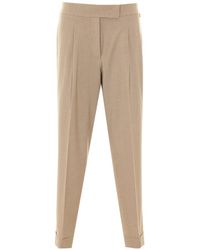 Liu Jo - High-Waisted Casual Trousers - Lyst