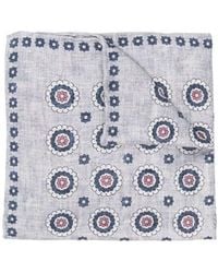 Brunello Cucinelli - Floral-Print Neck Scarf - Lyst