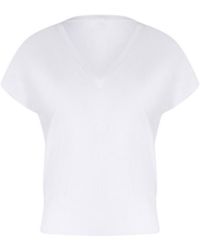 Dondup - Ribbed V-Neck Sweater - Lyst
