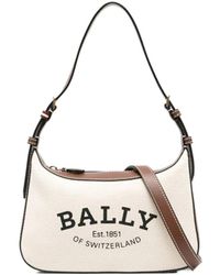 Bally - Coralye Logo-Print Shoulder Bag - Lyst
