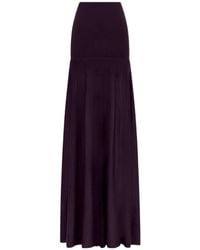 Rabanne - Rabanne Knitted Fluid Maxi Skirt - Lyst