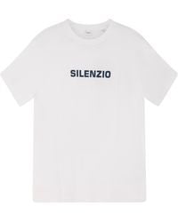 Aspesi - Silenzio Print T-Shirt - Lyst
