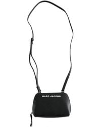 Marc Jacobs - Logo-Print Leather Cross Body Bag - Lyst