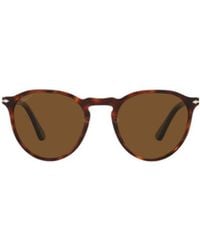 Persol - Round Frame Sunglasses - Lyst