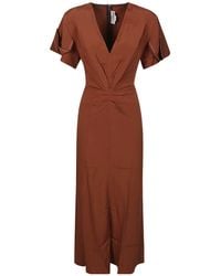 Victoria Beckham - Midi Dresses - Lyst