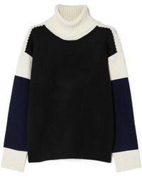 Aztech Mountain - Bayer Color-Block Wool-Blend Sweater - Lyst