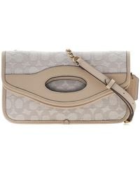 COACH - Logo Cross-Body Bag - Lyst
