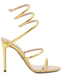Rene Caovilla - René Caovilla Cleo Spiral Strap Sandals - Lyst
