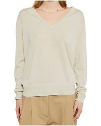 Dries Van Noten - Loose-Fit V-Neck Jumper - Lyst