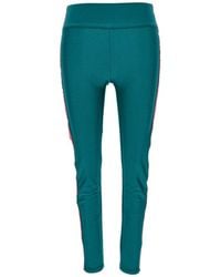 Versace - Embossed-Logo Leggings - Lyst
