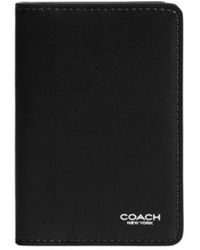 COACH - Logo-Lettering Cardholder - Lyst