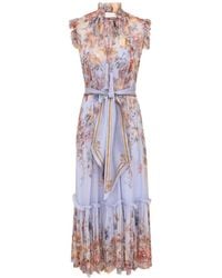 Zimmermann - Valiant Flutter Dress - Lyst