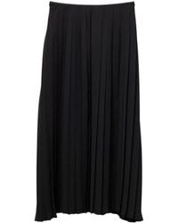 Junya Watanabe - Pleated Midi Skirt - Lyst