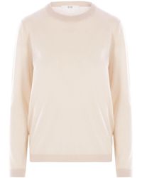 Co. - Crew Neck Long Sleeve Sweater - Lyst