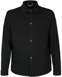 BOSS - Boss Relaxed-Fit Button-Up Jacket - Lyst