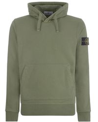 Stone Island - Hooded Sweater - Lyst