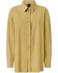 Pinko - Curved Hem Shirt - Lyst
