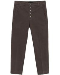Dondup - Nima Buttoned Trousers - Lyst
