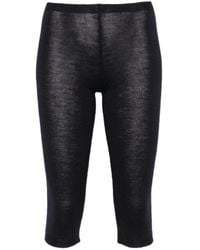 Paloma Wool - Ribbed-Waist Leggings - Lyst