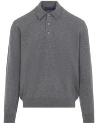 Ralph Lauren - Long-Sleeve Knit Polo Jumper - Lyst