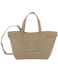 Celine - Mini Cabas Anais Cuir Triomphe - Lyst