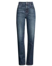Sportmax - Minimalist Dark Straight-Leg Jeans - Lyst