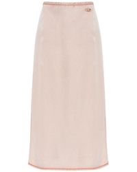 DIESEL - O-Rietta Midi Skirt - Lyst
