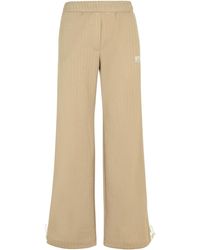 Golden Goose - Striped Logo Printed Straight-Leg Track Pants - Lyst