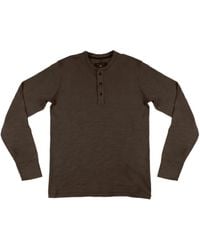 Rag & Bone - Long-Sleeve Polo Shirt - Lyst