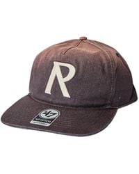 Represent - Water-Washable Flat-Brimmed Baseball Cap - Lyst