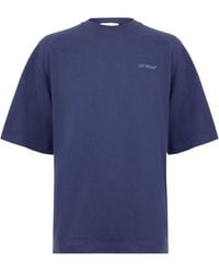 Off-White c/o Virgil Abloh - Short-Sleeve Crew Neck T-Shirt - Lyst